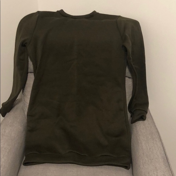 One Large Left Womens Knitted Sweater Dress - Picture 4 of 5